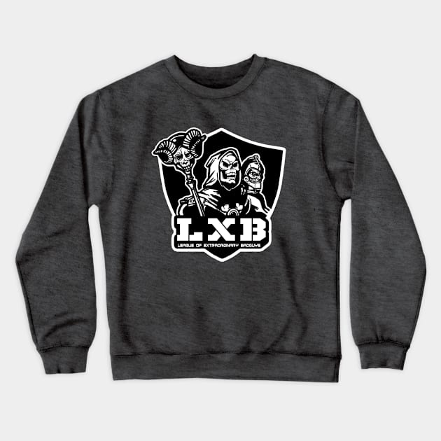 League of Extraordinary Badguys Crewneck Sweatshirt by AndreusD